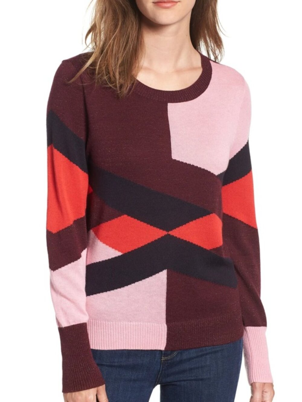 Chelsea28 Intarsia Sweater
